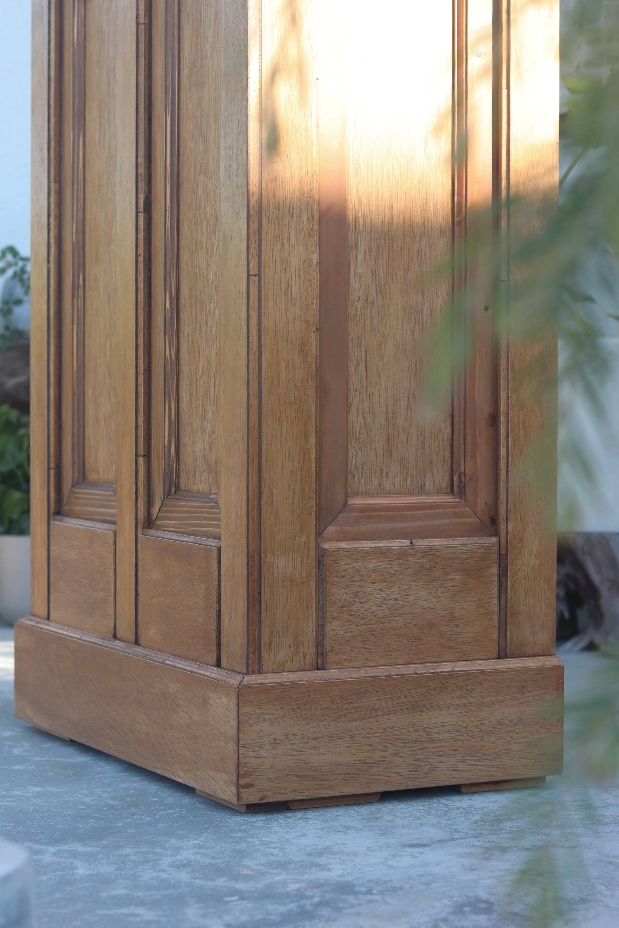 アンティークカウンター レジ台 キャッシャー バーカウンター 受付 サイドテーブル ディスプレイ 店舗什器 | 7枚目